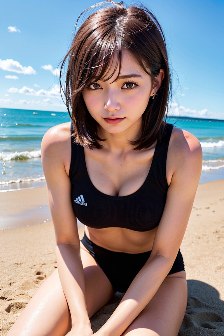 VitnessModel's tweet photo. 地獄の砂浜ダッシュやる?
Ready for a hellish beach sprint?
#ギャップ萌え #stablediffusion #AIgirls #ビーチ女子 https://t.co/TcG0sSd5Co