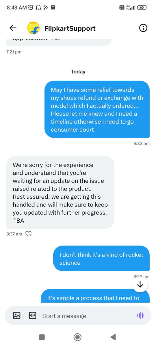 arunparashar19's tweet photo. #Flipkart 
#flipkartscam https://t.co/imQGqh3Nwh