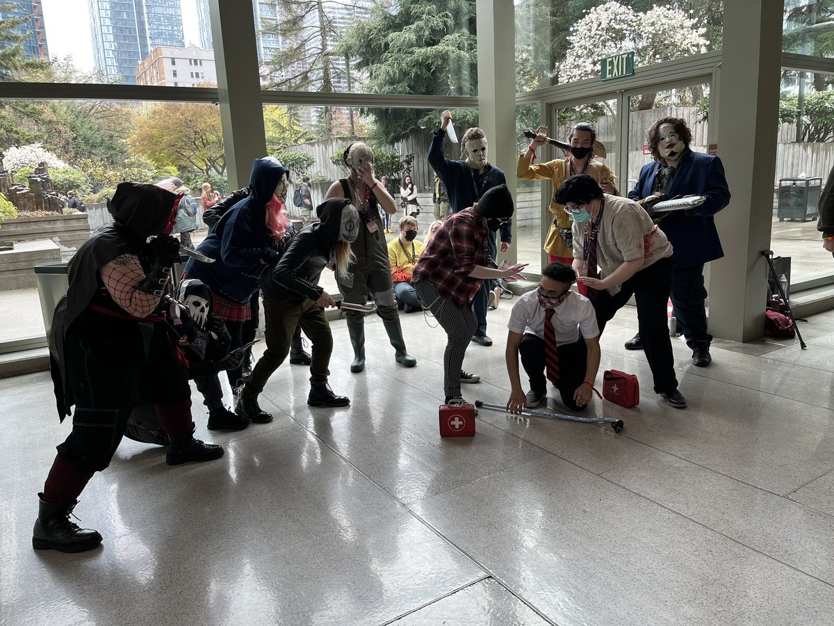 azyeon's tweet photo. I forgot to post my Dead by Daylight cosplay pics from the Sakura Con meetup cuz I never use Twitter https://t.co/Cia3w0QNBa