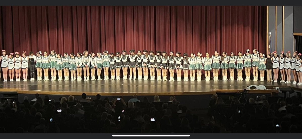 Simply the Best!!! Night one of spring show was phenomenal!!! 47 Seniors!  Last show tomorrow!  <a href="/ReaganSpirit/">Reagan Spirit</a> <a href="/reaganwayrhs/">Reagan High School</a>
