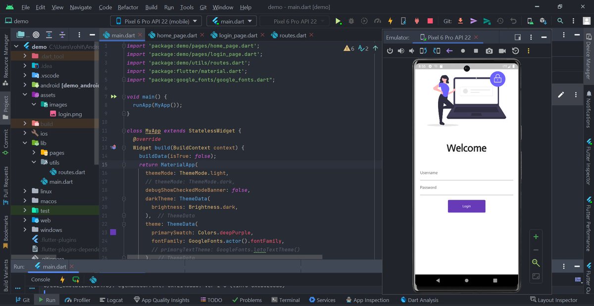 RohitMo62534745's tweet image. Started with Mobile app development using Flutter.
Thanks to @imthepk @tweetcodepur  for having the best tutorial on youtube.

#flutter #flutterdev #30daysofflutter #AndroidDev #mobileappdevelopment