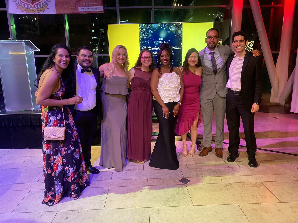 What a wonderful evening with our Internal Medicine &amp; Med-Peds residents at the Multicultural Physicians Alliance Inaugural Gala <a href="/IUSMDeptMed/">IU School of Medicine Department of Medicine</a> <a href="/IUPCCM/">IU Pulmonary and Critical Care Fellowship</a> <a href="/IUMedSchool/">IU School of Medicine</a> <a href="/IUMedPeds/">Indiana University Med-Peds</a> <a href="/IUIntMed/">Indiana University Internal Medicine</a>. Thankful to work at a place that truly values diversity and inclusivity!