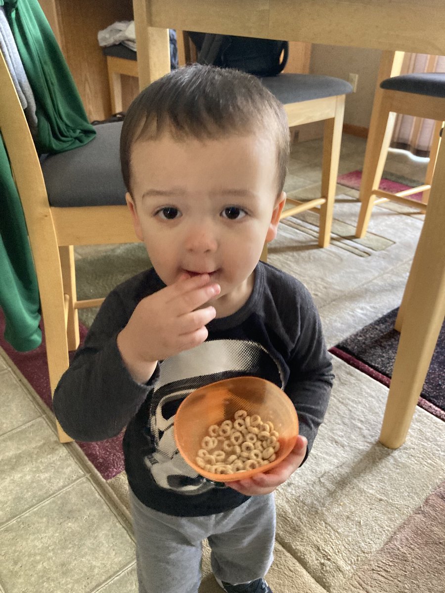 RevShevWLC's tweet photo. Best Thing Today, April 20: I’m not sure I have to say it… #longlivetheKing #seeinglifethroughachild #Ithinkheknowmorewordsthanme #HenDog https://t.co/CC4nvXrGfq