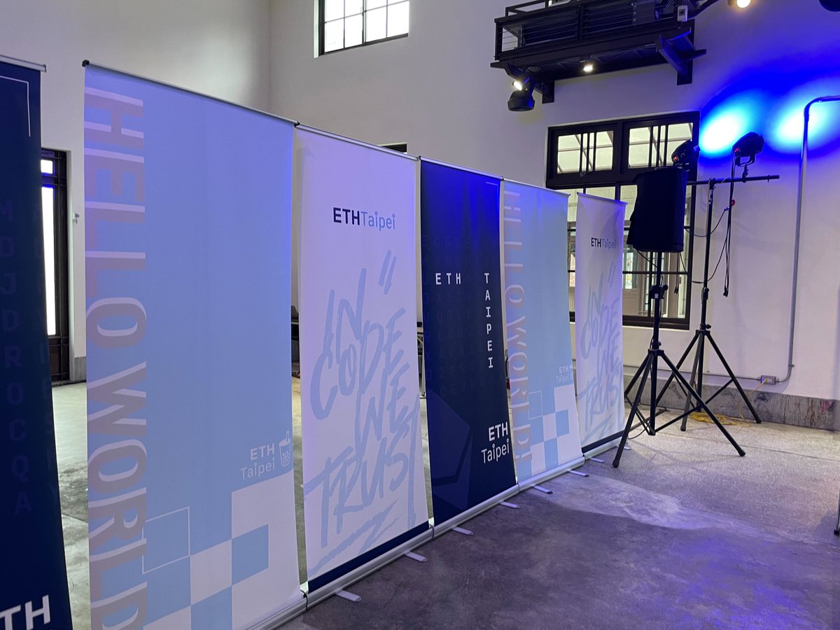 autopassnow's tweet photo. hey yall,  we are here @EthTaipei, see you all in a bit. https://t.co/kpB8T4B6i2
