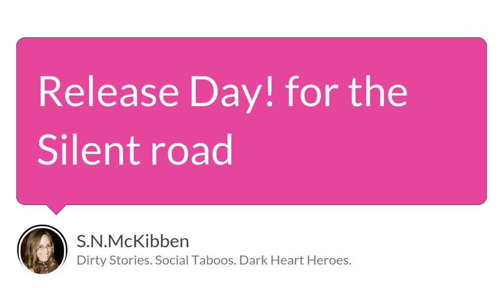 For the Silent road

Read more 👉 lttr.ai/AA17E

#Snmckibben #ReleaseDay #PublishingDay