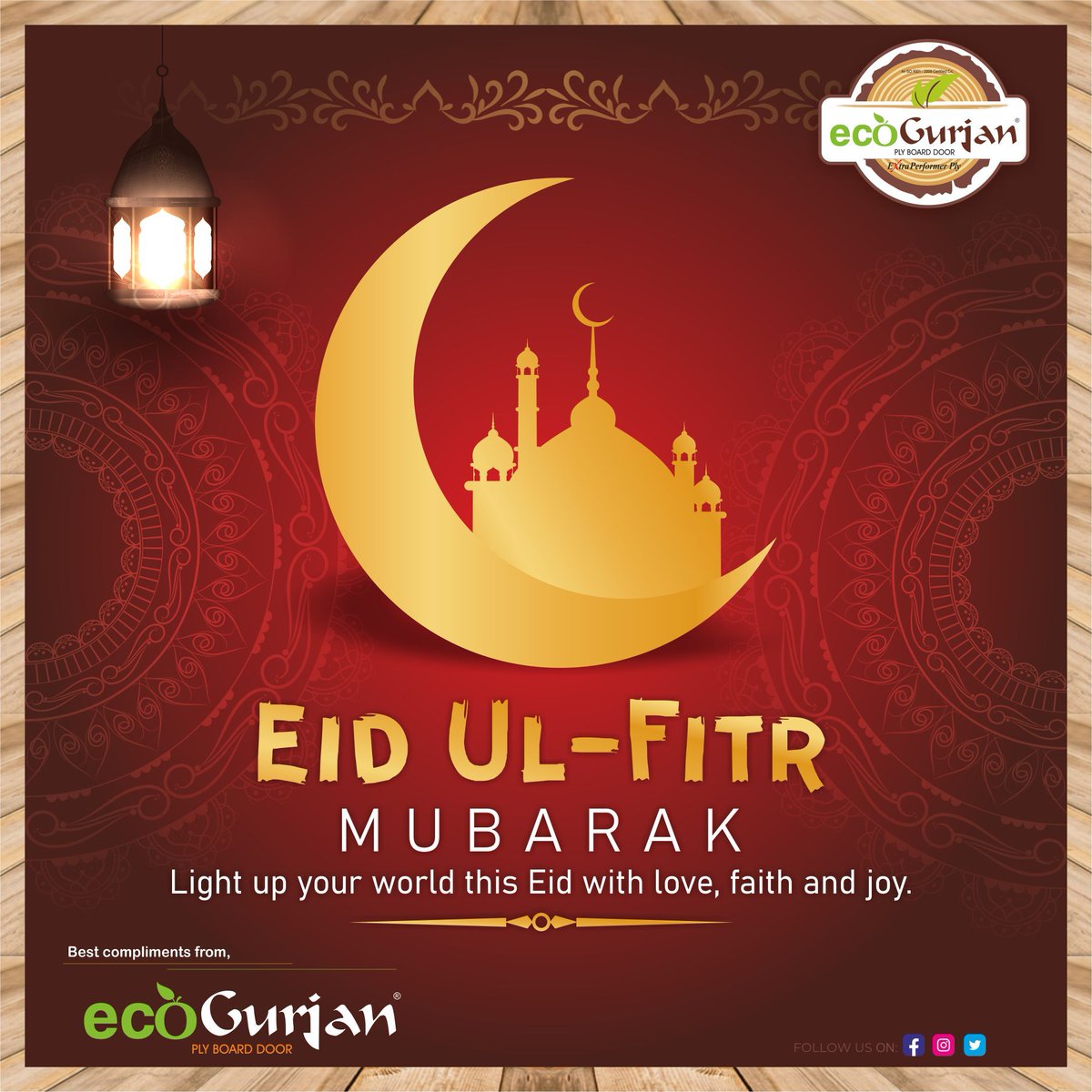 EGurjan's tweet photo. Light up your world this Eid with love, faith, and joy. 
"Eid Ul-Fitr Mubarak"
.
Best compliments from the team, Eco-Gurjan
#ramadan #islam #hijab #promo #allah #quran #islamicquotes #islamic #ramadanmubarak #makkah #eidmubarak #ummah #allahuakbar #quranverses #madinah https://t.co/hskt8BHapm
