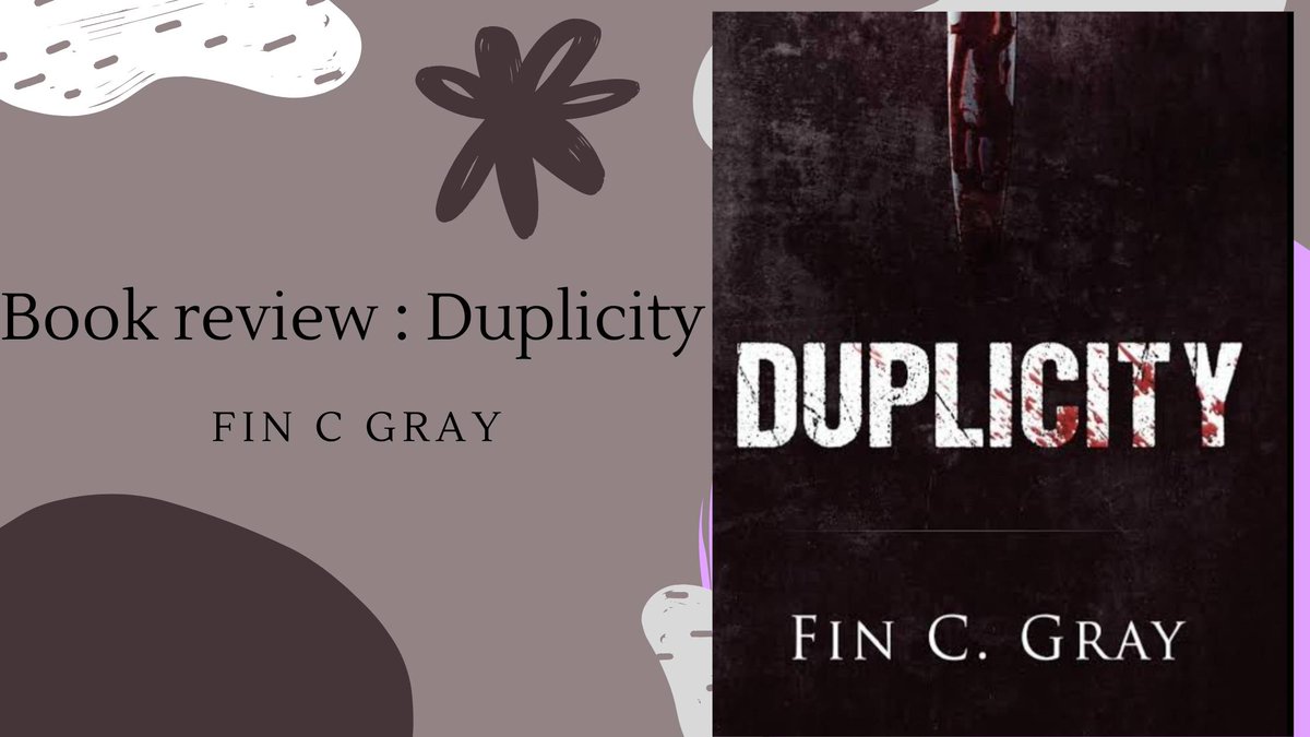 A book review from the archives : Duplicity by Fin C Gray
cko-coolkidsonly.blogspot.com/2022/09/book-r…

#BookTwitter #booklovers #IAmAReader #books #bookstagram #writerslift #writerscommunity #bloggingcommunity #BookReview #thriller #booknerd