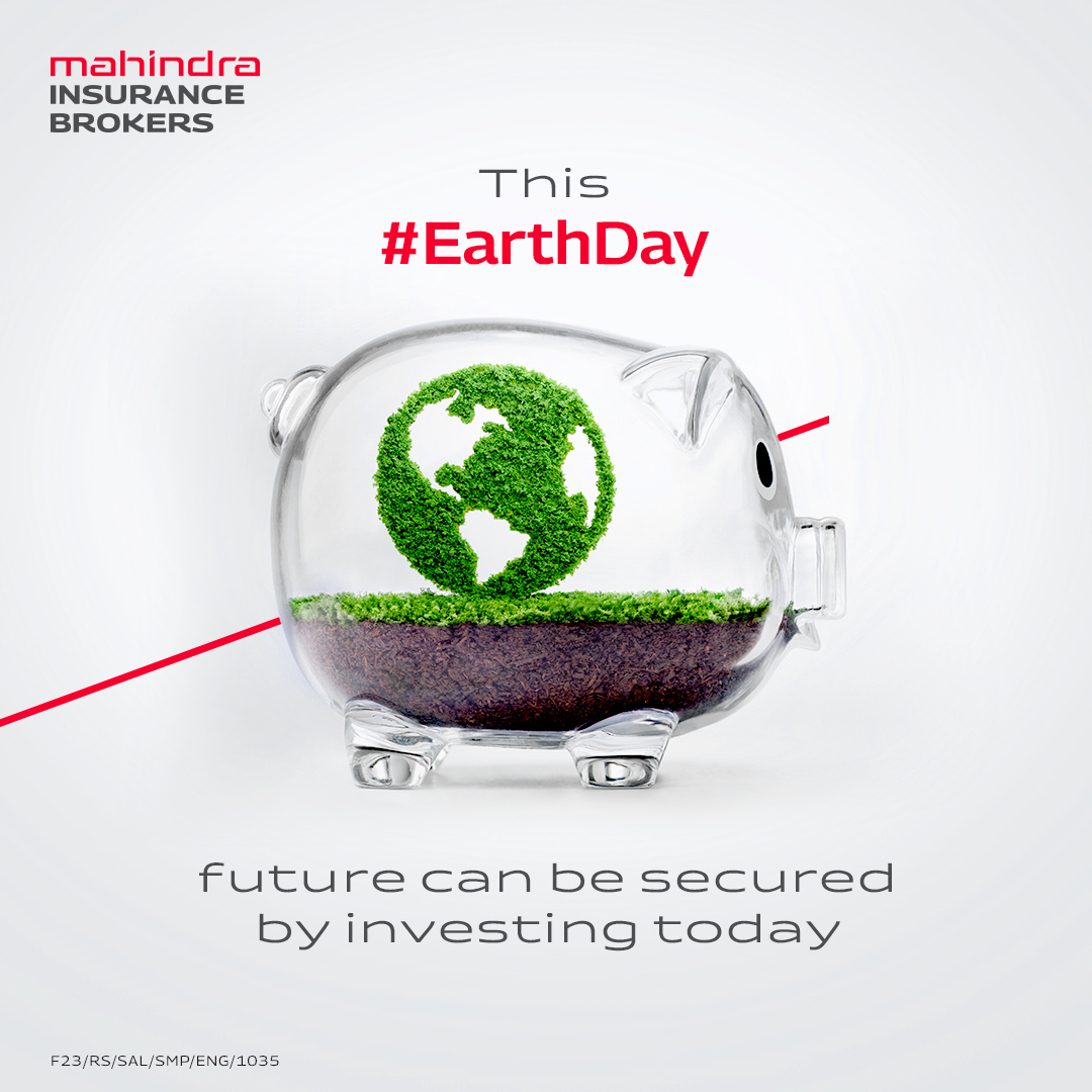 mahindra_insure's tweet photo. Our planet's future is crucial to our own. Just like we secure our homes, we must keep the Earth safe. Actions like walking short distances, reducing plastic use, and turning off unused gadgets can make a huge impact. This #EarthDay, let's #InvestInOurPlanet for a safer future. https://t.co/L87wDhDsrl