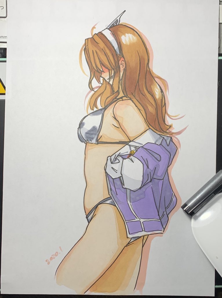 足柄(艦これ) 「足柄さん 」|ひじからのイラスト