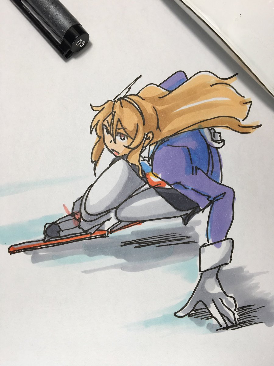 足柄(艦これ) 「足柄さん 」|ひじからのイラスト
