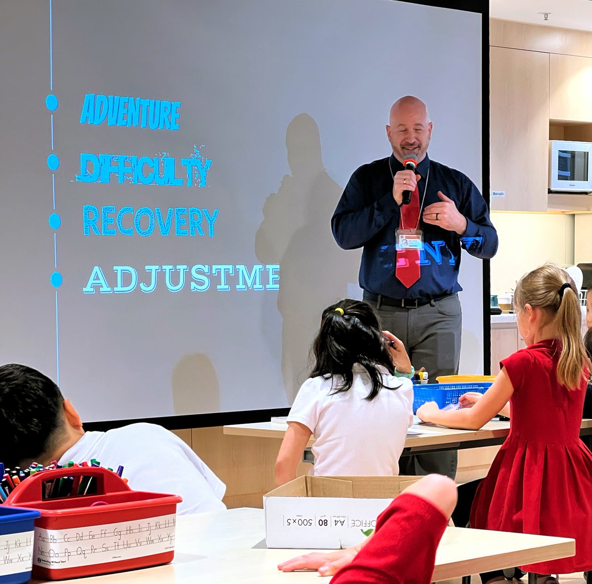 Inspiring week <a href="/HKIS/">Hong Kong International School</a> with <a href="/chrisosh/">Chris O'Shaughnessy</a> speaking with students, staff, and parents about the power of our stories to develop resilience and empathy.