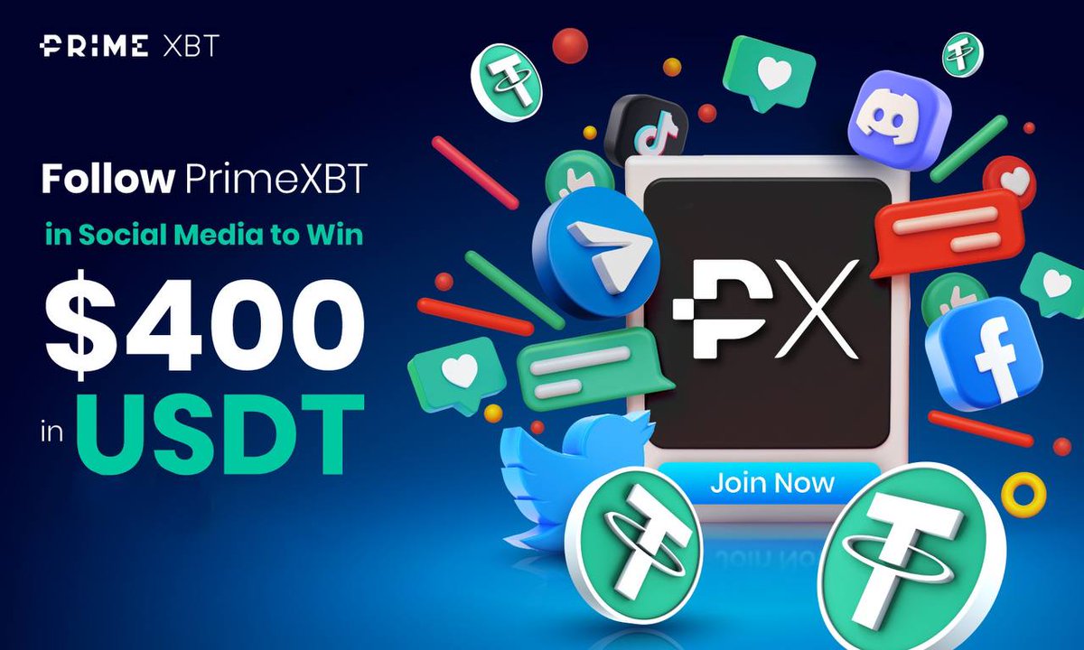 Akira_OX004's tweet photo. 😍PrimeXBT x Akira Ox #Giveaway🥳

🏆Prize Pool ---- $400 Worth #USDT 🥳

To Enter👇
✅Follow @Akira_OX004 &amp; @PrimeXBT
✅Like❤️,RT &amp; Tag 3 Friend
✅FINISH Gleam : https://t.co/aaT2maogxg

⏰28th April
#Airdrops #Giveaway #BSC #Crypto #ReferAndEarn #Exchange https://t.co/cedMiTIMxs