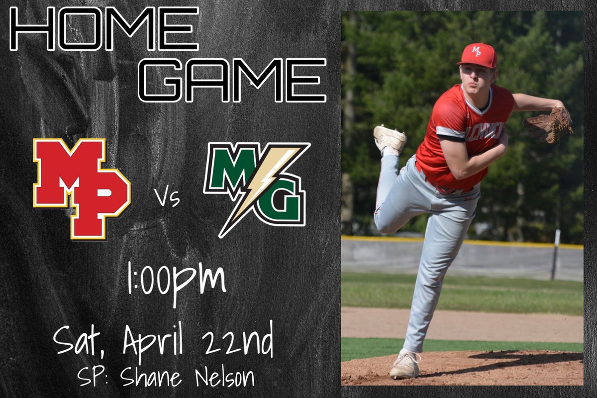 ⏱1:00pm vs MG
📍MPHS
SP: Shane Nelson