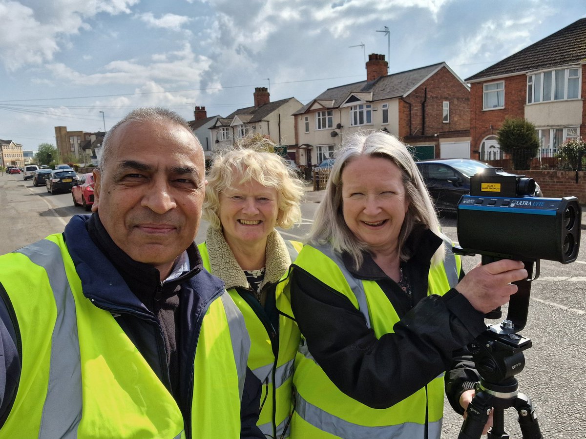 Another fantastic afternoon with the community speed watch team out on Friday .