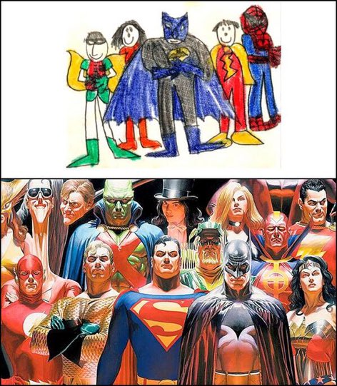 thealexrossart's tweet photo. Then and now https://t.co/tKImpaKsjA
