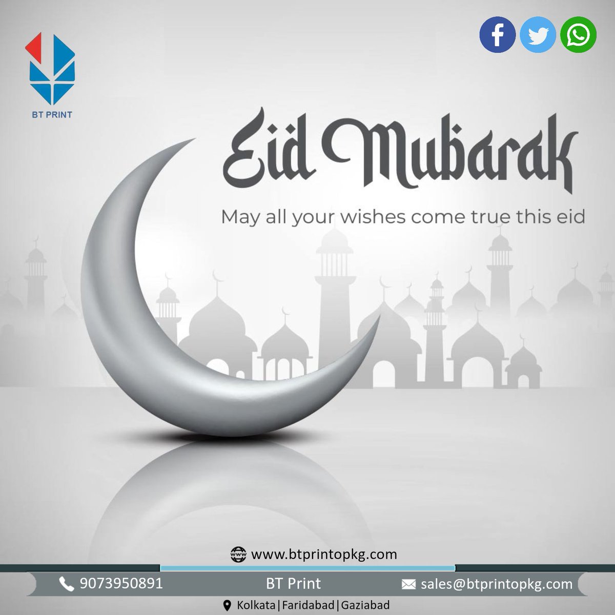 bt_pkg's tweet image. Eid Mubarak!
Keep your production lines running smoothly this festive season with BT Print's reliable batch coding machines.
#EidMubarak #BTPrint #BatchCoding #ProductionEfficiency #EidCelebrations #ManufacturingSolutions