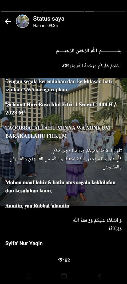 SyifaYaqin's tweet photo. Happy Eid Mubarak https://t.co/gwNGz15tqg