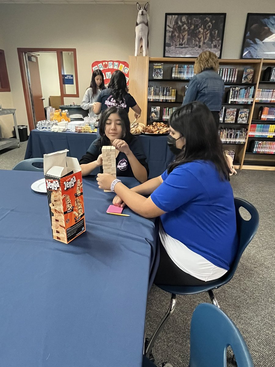 Our girls group, Lady Mavericks, enjoying a nice breakfast together with their mentors. It’s been such a fun and fulfilling year with this group! <a href="/MarchMavericks/">March Mavericks</a>