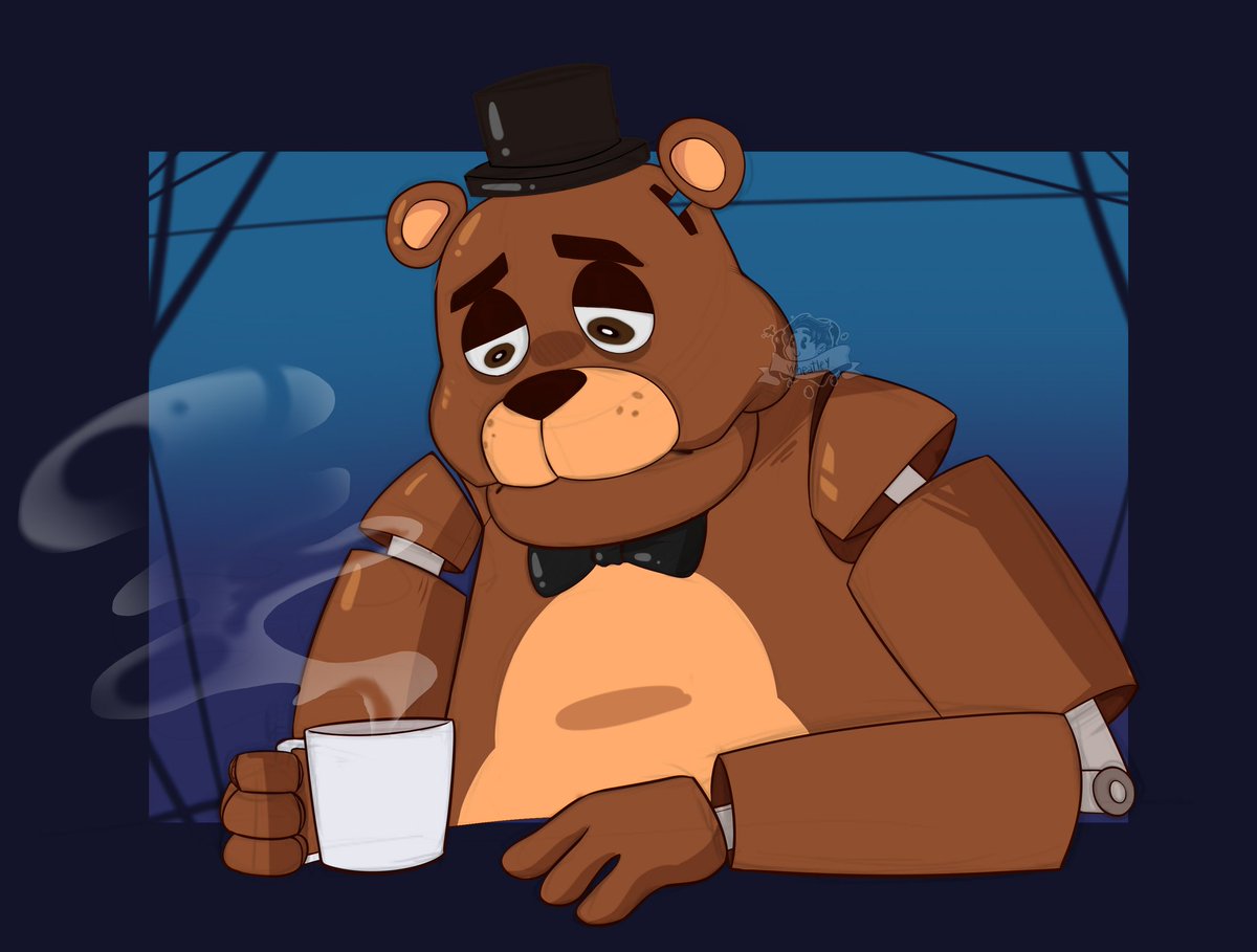WheatleySilver's tweet photo. Freddy Fazbear (FNaF)

#FNAF #FNAFMovie #fnaffanart #fnafart https://t.co/ThT1MtTVYg