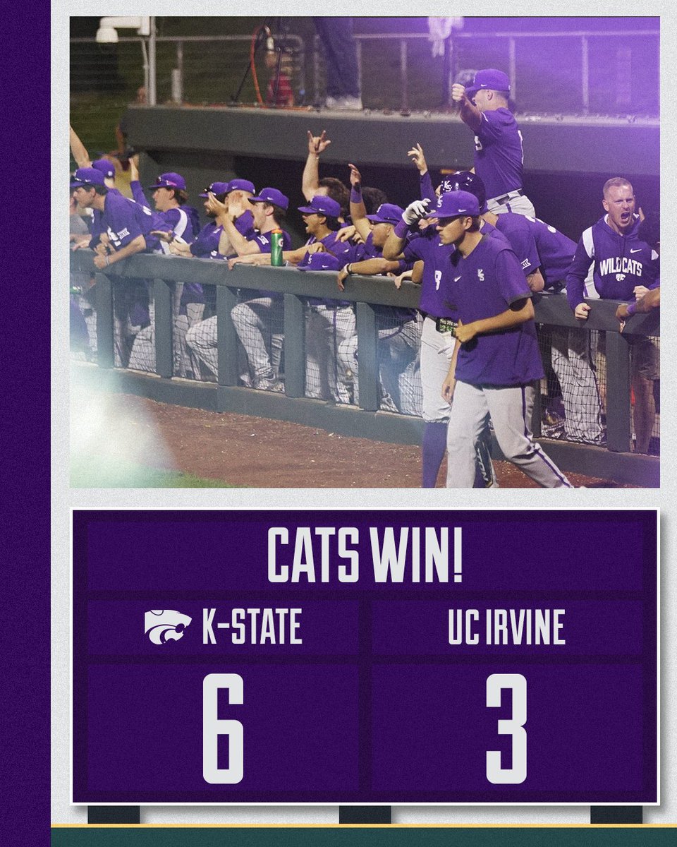 CATS WIN!

#KStateBSB