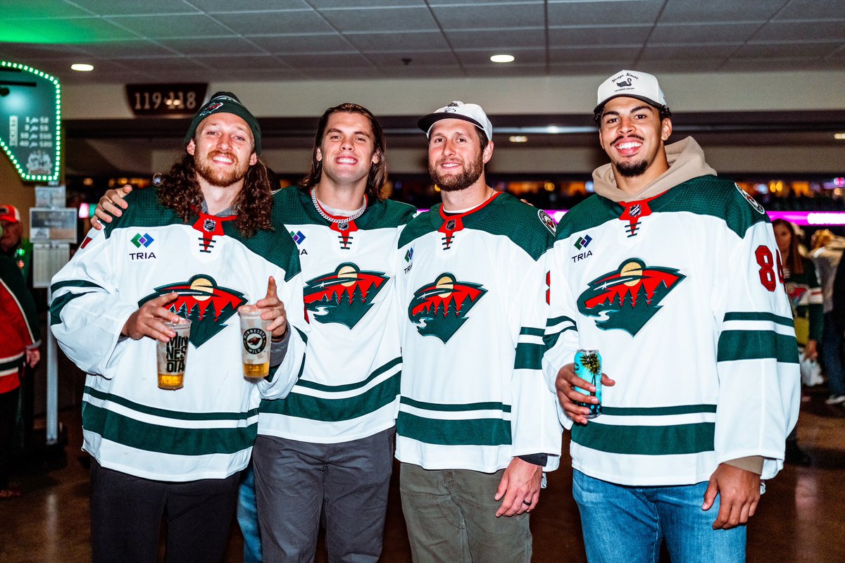 mnwild's tweet photo. The boys are dialed in for Playoff Hockey  

#mnwild x #GritFirst https://t.co/Vhuub0yKJd