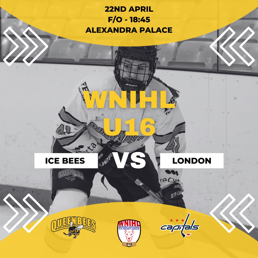 Game day in the capital for U16 Ice Bees!
🐝
#GirlsHockey | #EIHA