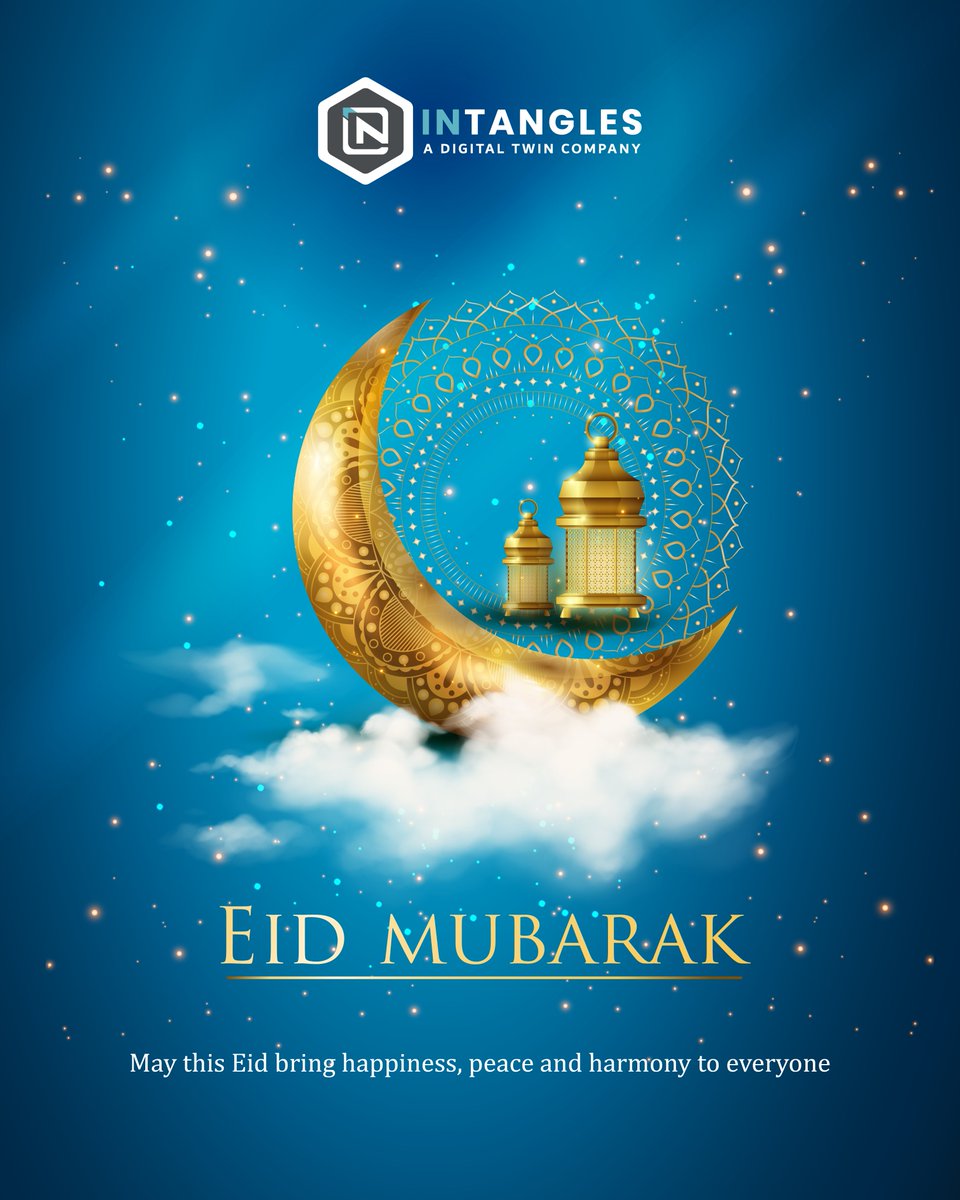 intangles's tweet photo. Intangles wishes everyone a Happy Eid. May this Eid bring you love, laughter and light.

#Intangles #Eid https://t.co/VqZZdr56vk