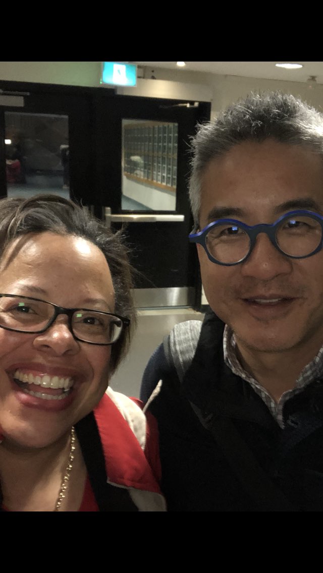TrusteeMcDonald's tweet photo. It’s always extra special when you meet your Twitter friend for the first time Always great reading the tweets of ⁦@JosephWongUT⁩ and watching Basketball Diaries Did you know he is from ⁦@CityBrampton⁩ ⁦@TFSS_⁩ ⁦@wgdavisguidance⁩ https://t.co/z7uY6plkPt