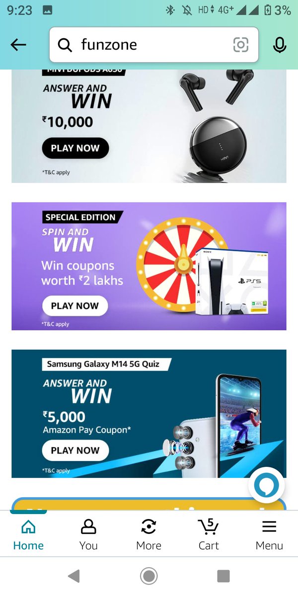 IndianWorld1's tweet photo. Boycott🔥
@flipkartsupport .Look at Amazon prize winning games. #Flipkart prize winning games R horrible.we want new games with Big prizes like #amazon game's 😡. Flipkart worst games 🤮
#Prabhas𓃵 #EidMubarak #GOAT𓃵 #KisiKaBhaiKisiKaJaan #ChennaiSuperKings  #IPL2O23 #EarthDay https://t.co/p23Ne4mJk2