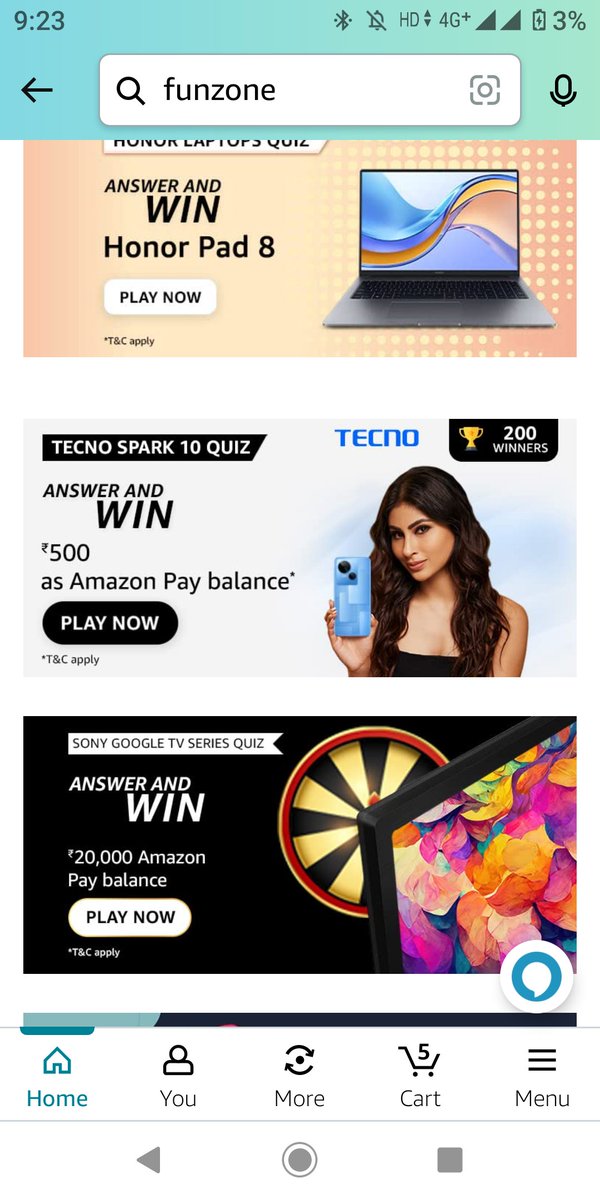 IndianWorld1's tweet photo. Boycott🔥
@flipkartsupport .Look at Amazon prize winning games. #Flipkart prize winning games R horrible.we want new games with Big prizes like #amazon game's 😡. Flipkart worst games 🤮
#Prabhas𓃵 #EidMubarak #GOAT𓃵 #KisiKaBhaiKisiKaJaan #ChennaiSuperKings  #IPL2O23 #EarthDay https://t.co/p23Ne4mJk2