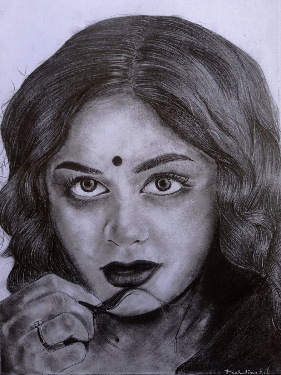 debolinadrawing's tweet photo. Portrait drawing of beautiful actress @ritabharipc ❤️
#debolinadrawing #art #artist #draw #drawing #artwork #sketch https://t.co/LMU6Rk48Yb