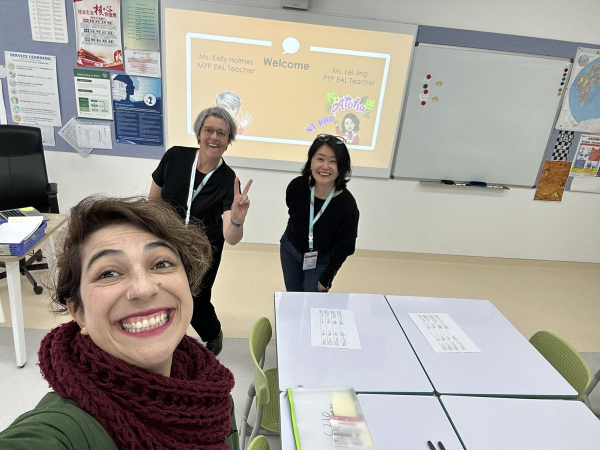 Ginnap28's tweet photo. @MsKellyHolmes @regindoak closer to presenting our journey understanding #collaboration as an #equity piece to #elevate practices. How grateful I am to be part of this group! Representing @NISChina #golions 🦁 https://t.co/ICVrXvbZqy