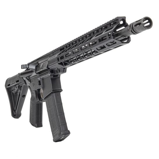 Mrgunsngear's tweet photo. PSA AR15 with 14.7'' 5.56 FN America CHF chrome lined MP/HP tested mid-length barrel, pinned A2 flash hider (non NFA item), MLOK free floated rail, Magpul stock/grip/trigger guard, and NiB EPT trigger for $799 shipped currently here: https://t.co/05aiX8dCjd https://t.co/kx6hNNqhSD