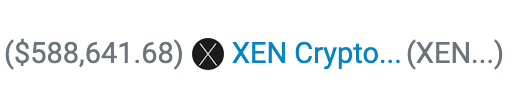 mrJackLevin's tweet photo. XEN Knights -- 80B XEN just got burned:
https://t.co/IDES817uc2 https://t.co/K2xV42cnDA
