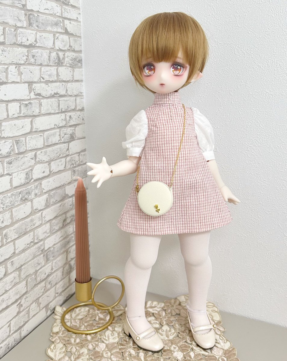 roku_doll's tweet photo. kumakoサイズのミニワンピも持ち込み予定です。今回もミニショルダー付き💘
(M*Roomさんの新作DD用乙女アイ紅茶をつけています🫖)
#アイドール大阪 #rorocafe D35 https://t.co/IAvfCY4B8F