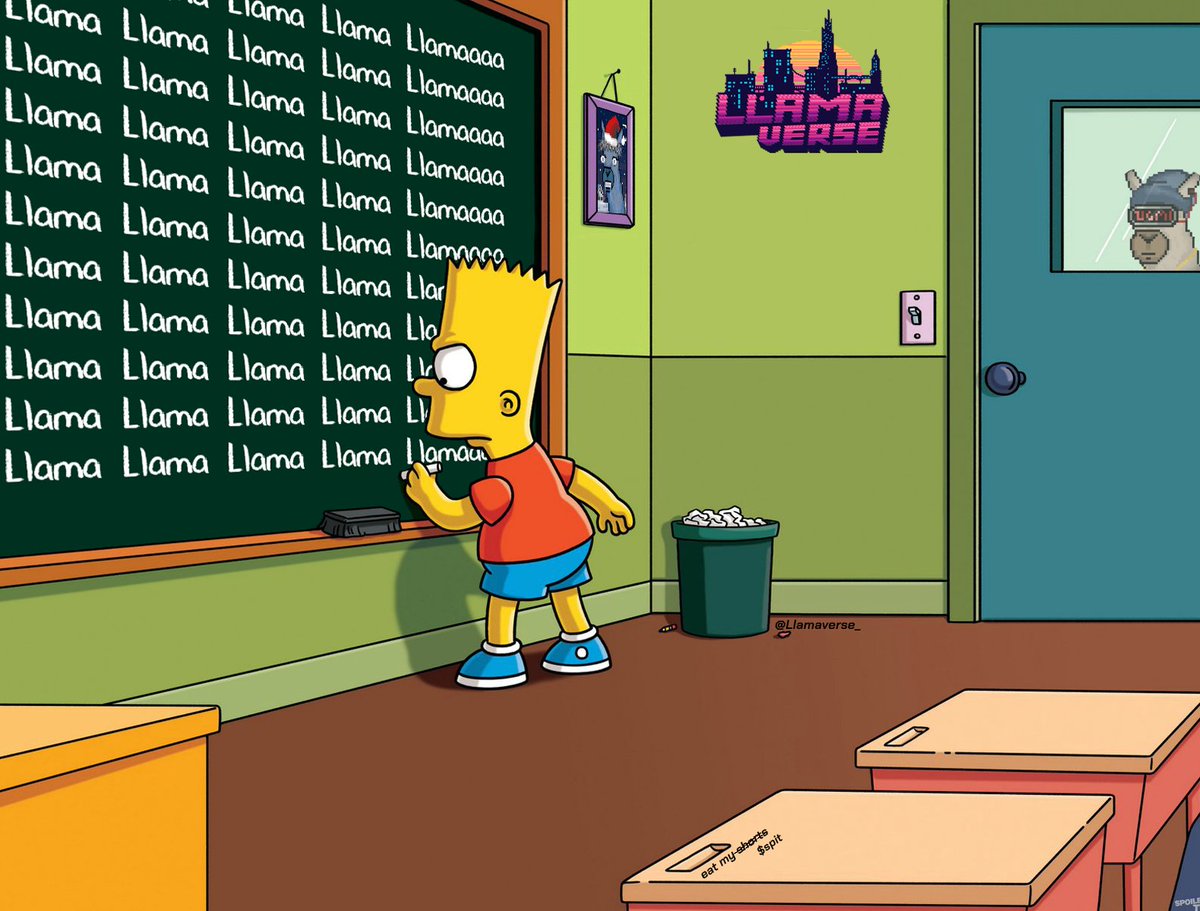 ice_nfts's tweet photo. Good morning @Llamaverse_ fam! 🦙
Bart's onto something bullish I see.

Ft. @TW_DXB and whoever owns the Freezing Animated Llama cuz it ain't me🤔 https://t.co/s2rzzRh1NF