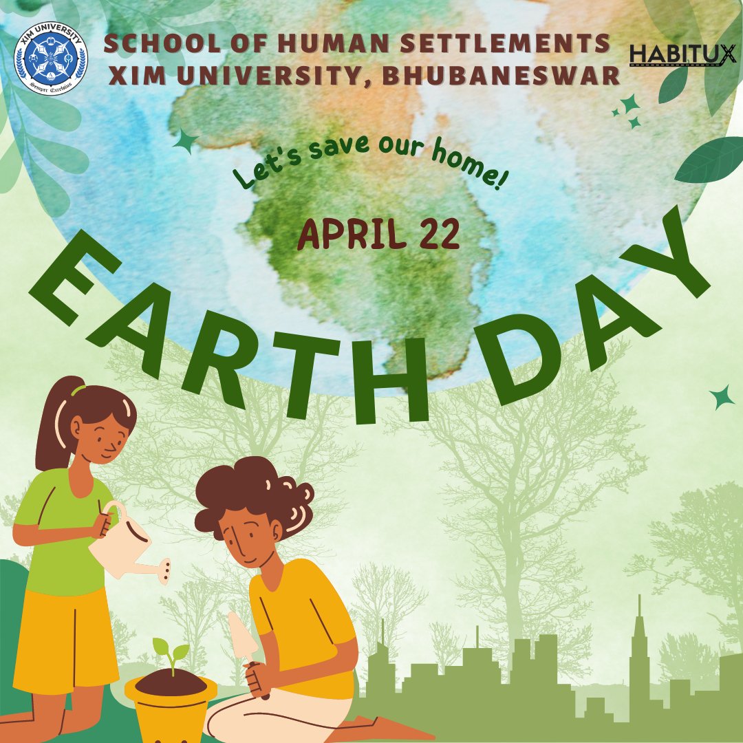This Earth Day, let us take the oath to preserve and protect our mother, Earth. HabituX wishes everyone a Happy World Earth Day.
                                                                                              #WorldEarthDay #HabituX #preserveearth #nature