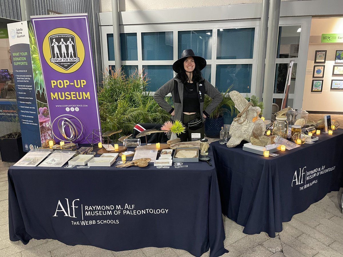 alfpaleo's tweet photo. Greetings from #Fishtival! We’re so excited to be joining our friends @CabrilloAqua to celebrate the #GrunionRun with some fossil fish and other marine creatures. #FossilFriday https://t.co/LuBZZ4y89k