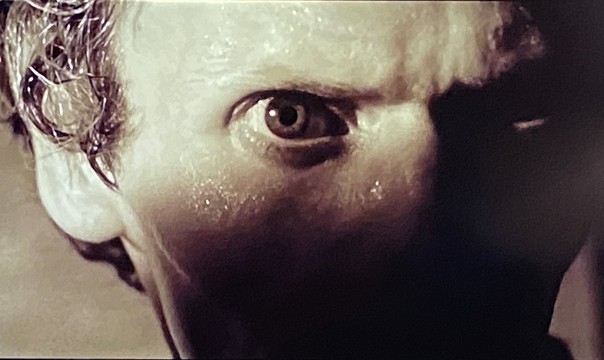 I have the same reaction when Jehovah's Witnesses are at my door. #TheBeyond #TheLastDriveIn <a href="/therealjoebob/">Joe Bob Briggs</a> <a href="/kinky_horror/">Diana “Darcy the Mail Ghoul” Prince 🎃💌</a> #mutantfam