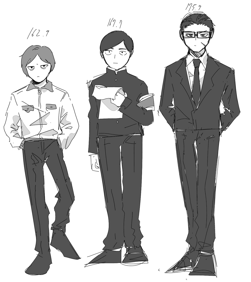 그냥 최애들 키비교