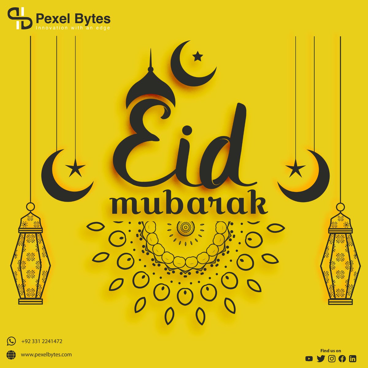 PexelBytes's tweet photo. Eid Mubarak ✨ https://t.co/e5PlFxn2mM