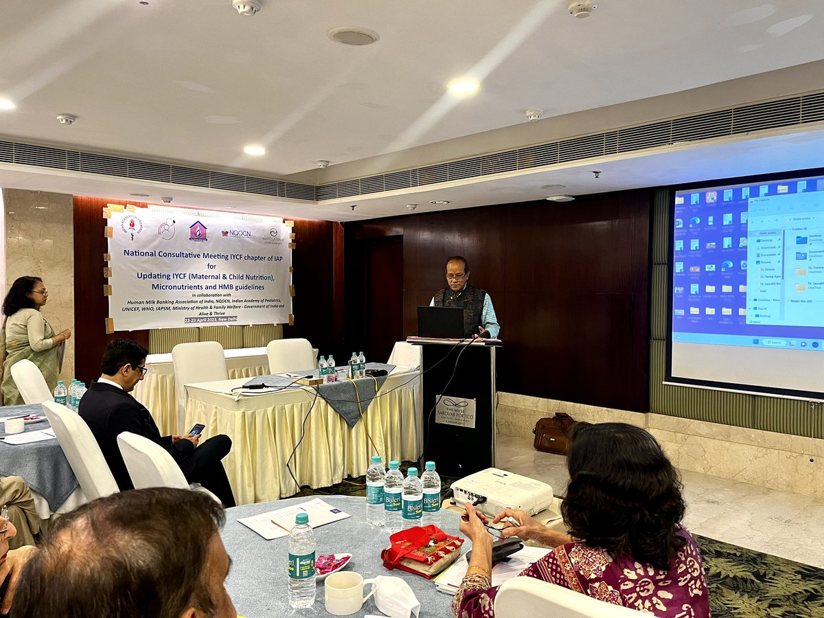 NaveenaSwapnabh's tweet photo. An excellent discussion around moving the Infant, Young Child Feeding agenda by @india_iap in association with @nqocnindia @aliveandthrive &amp; Human Milk Bank Association 

@UNICEFIndia @gargsuneela @fhisolutions @fogsiofficial @BMGFIndia @MoHFW_INDIA @MinistryWCD @datta_vikram https://t.co/chcErrTYcv