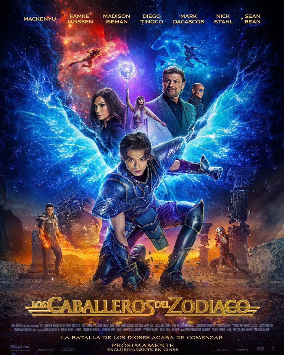 charlietvgeek's tweet photo. Nuevo pรณster de la pelรญcula live-action de #LosCaballerosDelZodiaco
Estreno 27 de abril solo en cines!
#ToeiAnimation #SonyPictures #Stage6Films https://t.co/rrECgEZ8Wp