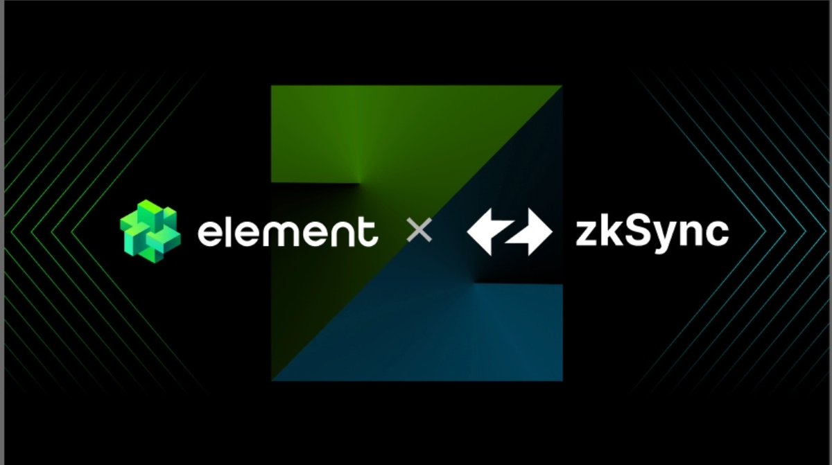 Element已经集成zkSync公链（测试版）

*@zksync 是一个用于扩展以太坊支付及智能合约的Layer2 协议。
*欢迎在zkSync的NFT、DEX、域名、社交、dApp和Game与我们合作。
*所有 #EPS 持有者使用 Element*zkSync 市场交易后，都将获得外空投奖励！

立即体验吧：element.market/zksync