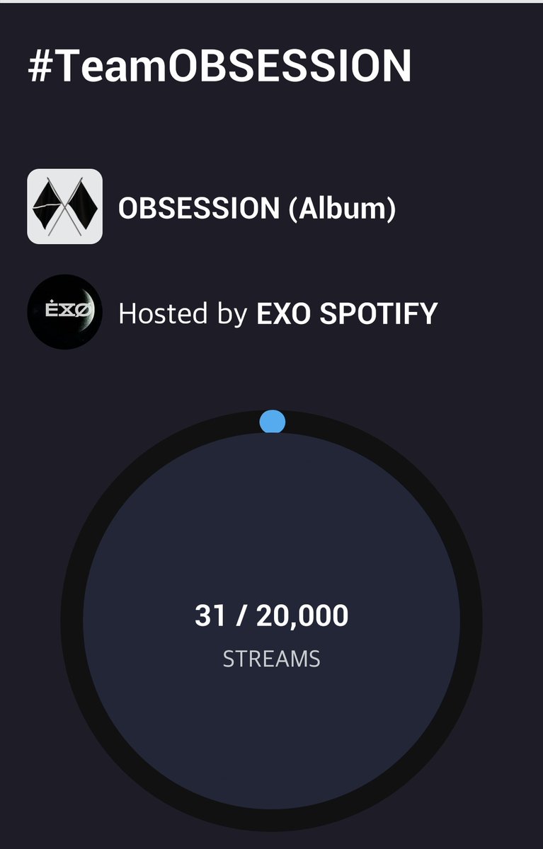 EXOspotifyTeam's tweet photo. EXOL's
📢Our Streaming Battle is now on
Team Obsession vs. Team Lotto
🧑🎤 #TeamObsession Scorpio, Cancer , Pisces, Capricorn,Virgo , Taurus
🔗https://t.co/0IpEAg7q3E
Goal: 20k streams
JOIN US on our week 1 of Streaming .
#EXO #엑소 https://t.co/Pw5DOioz8V