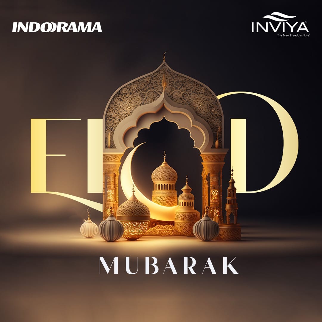 inviyaindorama's tweet photo. INVIYA®️ wishes you all a very Happy Eid!
.
.
#inviya #indoramaindia #indoramacorporation #spandexfiber #spandexindustry #eidmubarak #eid #eid2023 https://t.co/VzJOORtDog