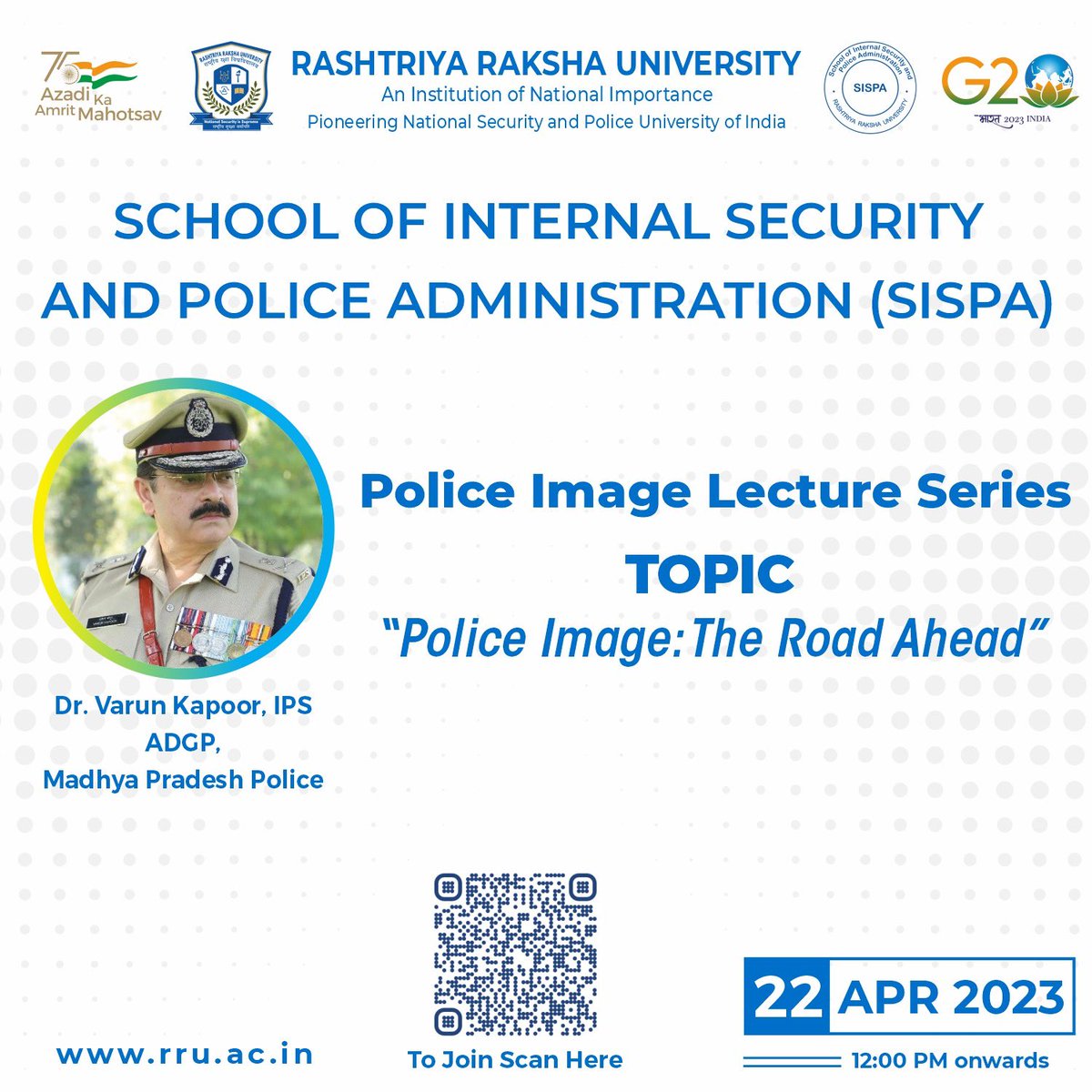 varunkapoor170's tweet photo. My talk on a very important subject of “Police Image”.
@ Rashtriya Raksha University, Ahmedabad Gujarat
#MyTalks
#RRUGujarat
#PoliceImage
#RoadAhead
#varunkapoorips https://t.co/vTtN9RqkBI