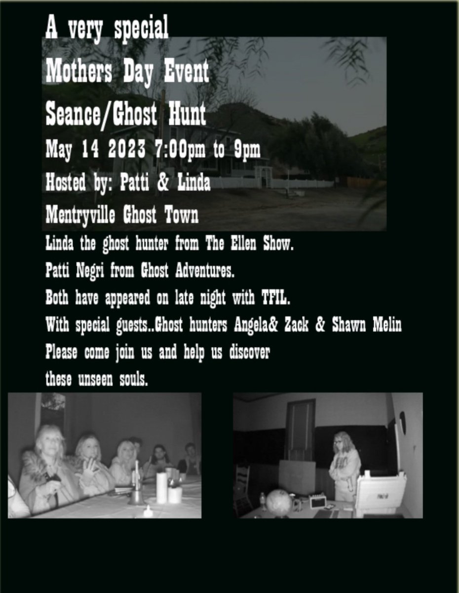 AngelaPinner's tweet photo. https://t.co/3klJS1X0d8

GET YOUR TICKETS FAST WE SELL OUT QUICKLY 
#ghost #ghosthunting #ghosttours #ghoststories #ghostbusters #ghosthunters #ghosttown #ghostadventures #ghosthunter #paranormal #paranormalactivity #dark #darkweb #mentryville #scary #scarystories #scaryvideo https://t.co/pWRZ7NJDXn