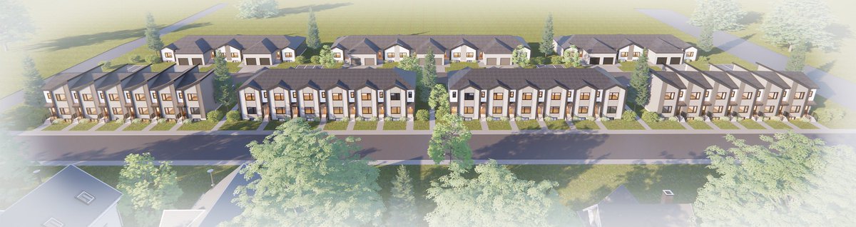 Our new townhouse development 
Design | Build | Develop