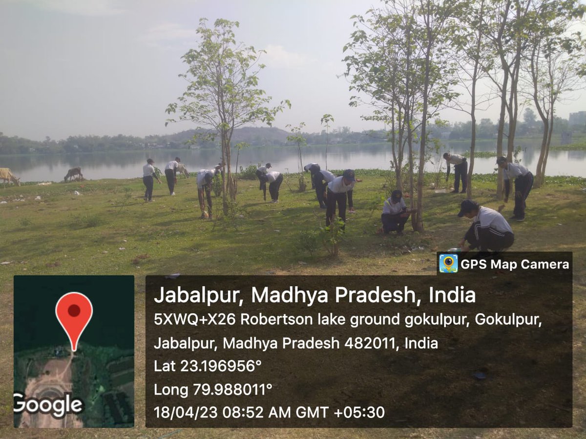 2 MP Naval unit had conducted cleanship of area around Gokalpur lake in Jabalpur.